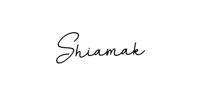 How to make Shiamak name signature. Use BallpointsItalic-DORy9 style for creating short signs online. This is the latest handwritten sign. Shiamak signature style 11 images and pictures png