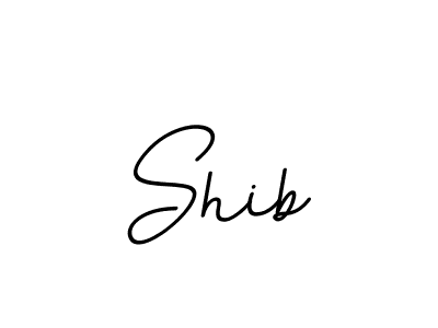You should practise on your own different ways (BallpointsItalic-DORy9) to write your name (Shib) in signature. don't let someone else do it for you. Shib signature style 11 images and pictures png