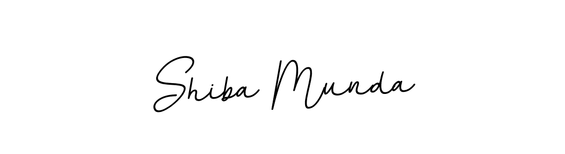 You should practise on your own different ways (BallpointsItalic-DORy9) to write your name (Shiba Munda) in signature. don't let someone else do it for you. Shiba Munda signature style 11 images and pictures png
