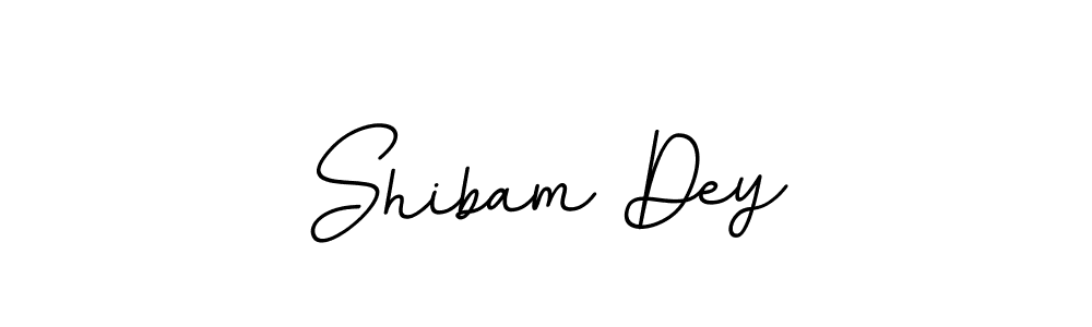 Create a beautiful signature design for name Shibam Dey. With this signature (BallpointsItalic-DORy9) fonts, you can make a handwritten signature for free. Shibam Dey signature style 11 images and pictures png