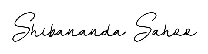 You should practise on your own different ways (BallpointsItalic-DORy9) to write your name (Shibananda Sahoo) in signature. Don't let someone else do it for you. Shibananda Sahoo signature style 11 images and pictures png