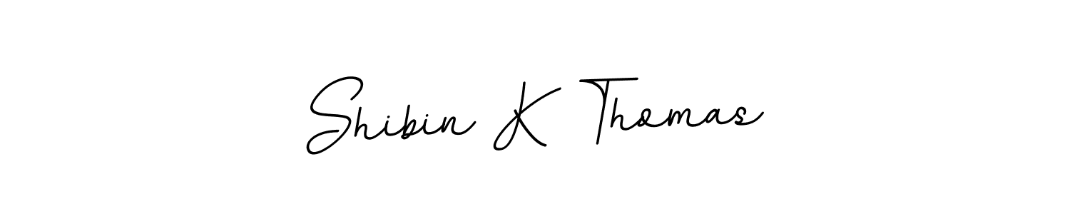 Also we have Shibin K Thomas name is the best signature style. Create professional handwritten signature collection using BallpointsItalic-DORy9 autograph style. Shibin K Thomas signature style 11 images and pictures png