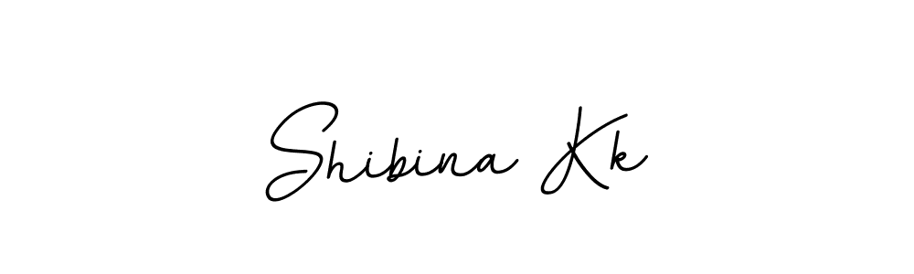 Create a beautiful signature design for name Shibina Kk. With this signature (BallpointsItalic-DORy9) fonts, you can make a handwritten signature for free. Shibina Kk signature style 11 images and pictures png