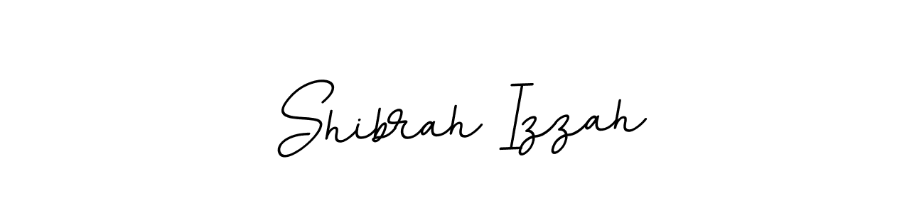 Shibrah Izzah stylish signature style. Best Handwritten Sign (BallpointsItalic-DORy9) for my name. Handwritten Signature Collection Ideas for my name Shibrah Izzah. Shibrah Izzah signature style 11 images and pictures png