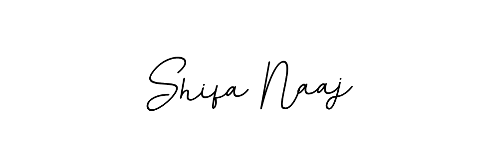 Design your own signature with our free online signature maker. With this signature software, you can create a handwritten (BallpointsItalic-DORy9) signature for name Shifa Naaj. Shifa Naaj signature style 11 images and pictures png