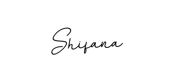 You should practise on your own different ways (BallpointsItalic-DORy9) to write your name (Shifana) in signature. don't let someone else do it for you. Shifana signature style 11 images and pictures png