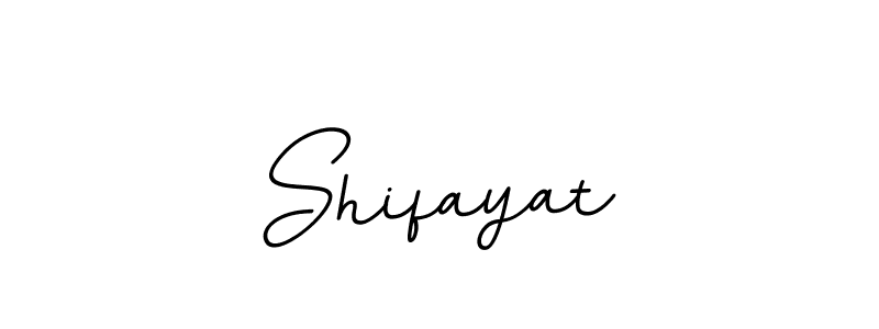 Shifayat stylish signature style. Best Handwritten Sign (BallpointsItalic-DORy9) for my name. Handwritten Signature Collection Ideas for my name Shifayat. Shifayat signature style 11 images and pictures png