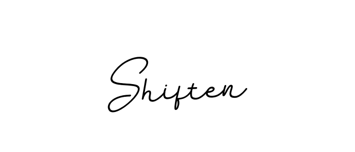 How to make Shiften name signature. Use BallpointsItalic-DORy9 style for creating short signs online. This is the latest handwritten sign. Shiften signature style 11 images and pictures png