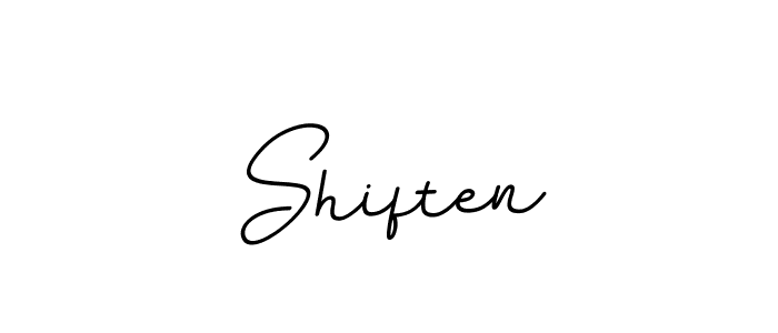 How to make Shiften name signature. Use BallpointsItalic-DORy9 style for creating short signs online. This is the latest handwritten sign. Shiften signature style 11 images and pictures png