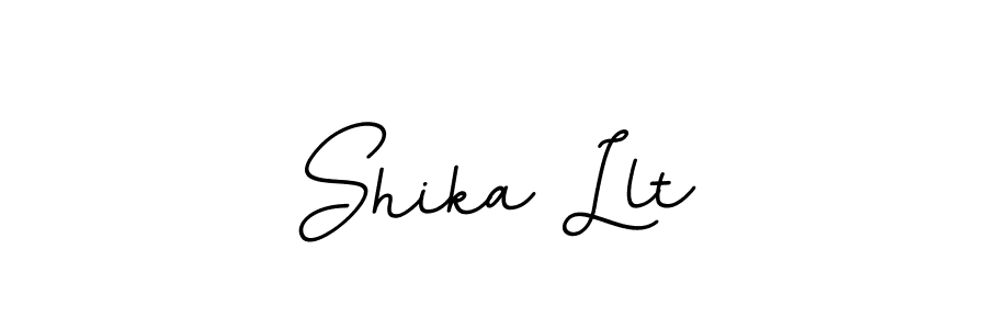 It looks lik you need a new signature style for name Shika Llt. Design unique handwritten (BallpointsItalic-DORy9) signature with our free signature maker in just a few clicks. Shika Llt signature style 11 images and pictures png