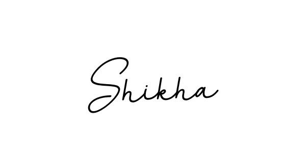 How to make Shikha signature? BallpointsItalic-DORy9 is a professional autograph style. Create handwritten signature for Shikha name. Shikha signature style 11 images and pictures png