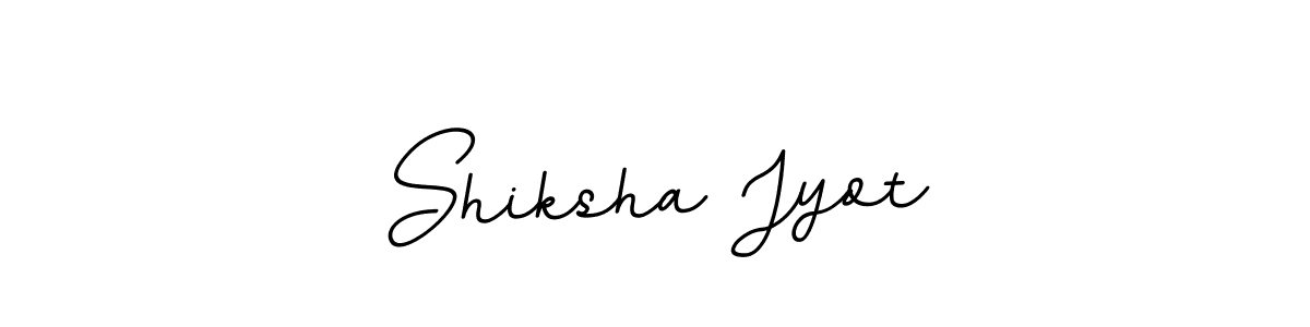 Make a beautiful signature design for name Shiksha Jyot. With this signature (BallpointsItalic-DORy9) style, you can create a handwritten signature for free. Shiksha Jyot signature style 11 images and pictures png