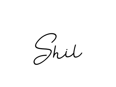 You should practise on your own different ways (BallpointsItalic-DORy9) to write your name (Shil) in signature. don't let someone else do it for you. Shil signature style 11 images and pictures png