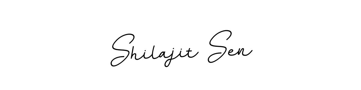 Shilajit Sen stylish signature style. Best Handwritten Sign (BallpointsItalic-DORy9) for my name. Handwritten Signature Collection Ideas for my name Shilajit Sen. Shilajit Sen signature style 11 images and pictures png