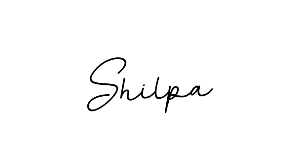 Shilpa stylish signature style. Best Handwritten Sign (BallpointsItalic-DORy9) for my name. Handwritten Signature Collection Ideas for my name Shilpa. Shilpa signature style 11 images and pictures png