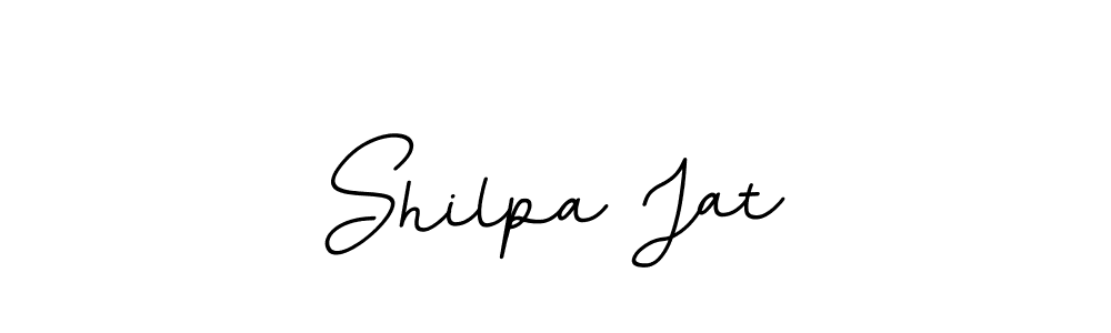 This is the best signature style for the Shilpa Jat name. Also you like these signature font (BallpointsItalic-DORy9). Mix name signature. Shilpa Jat signature style 11 images and pictures png