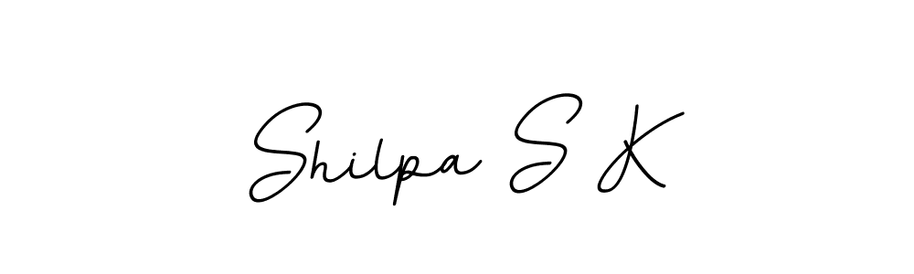 Similarly BallpointsItalic-DORy9 is the best handwritten signature design. Signature creator online .You can use it as an online autograph creator for name Shilpa S K. Shilpa S K signature style 11 images and pictures png