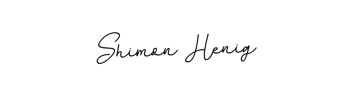 How to Draw Shimon Henig signature style? BallpointsItalic-DORy9 is a latest design signature styles for name Shimon Henig. Shimon Henig signature style 11 images and pictures png