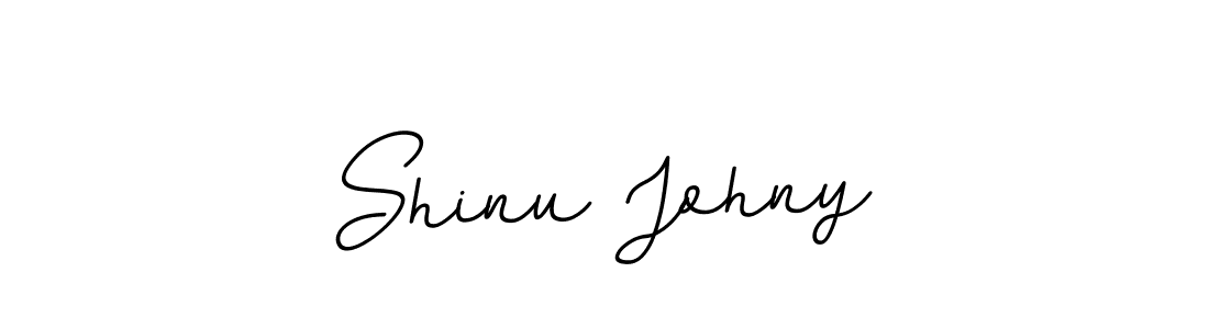 Design your own signature with our free online signature maker. With this signature software, you can create a handwritten (BallpointsItalic-DORy9) signature for name Shinu Johny. Shinu Johny signature style 11 images and pictures png