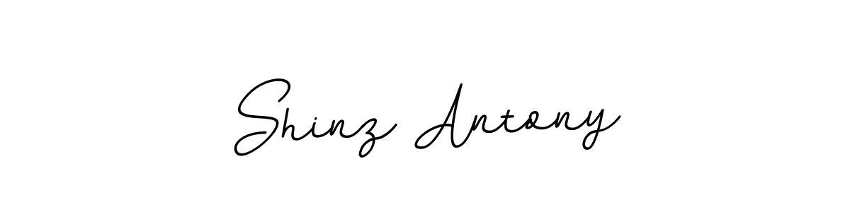if you are searching for the best signature style for your name Shinz Antony. so please give up your signature search. here we have designed multiple signature styles  using BallpointsItalic-DORy9. Shinz Antony signature style 11 images and pictures png