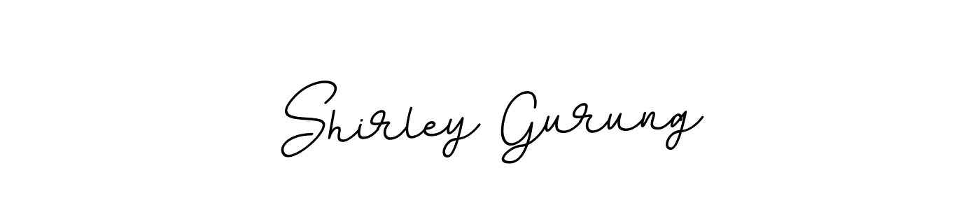 Create a beautiful signature design for name Shirley Gurung. With this signature (BallpointsItalic-DORy9) fonts, you can make a handwritten signature for free. Shirley Gurung signature style 11 images and pictures png