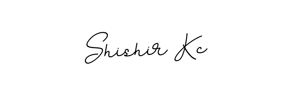 Make a beautiful signature design for name Shishir Kc. With this signature (BallpointsItalic-DORy9) style, you can create a handwritten signature for free. Shishir Kc signature style 11 images and pictures png