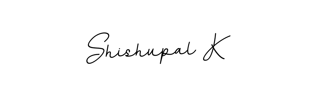 Use a signature maker to create a handwritten signature online. With this signature software, you can design (BallpointsItalic-DORy9) your own signature for name Shishupal K. Shishupal K signature style 11 images and pictures png