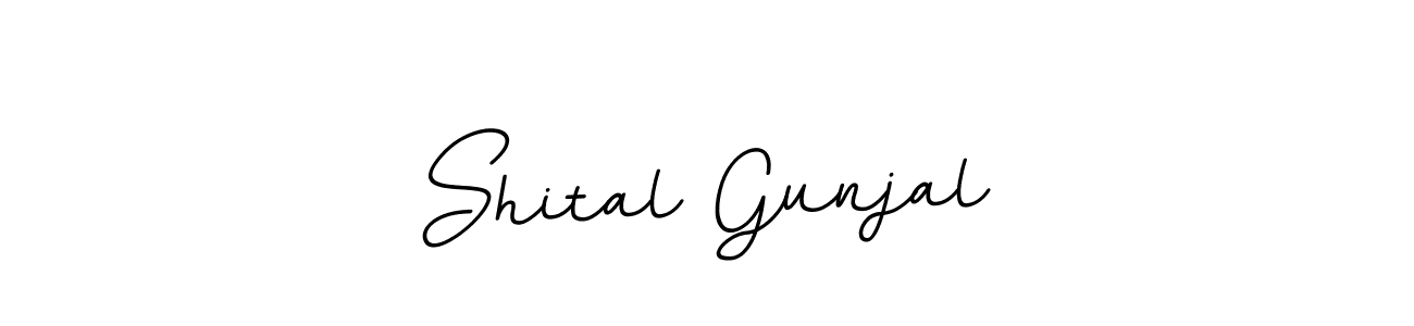 if you are searching for the best signature style for your name Shital Gunjal. so please give up your signature search. here we have designed multiple signature styles  using BallpointsItalic-DORy9. Shital Gunjal signature style 11 images and pictures png