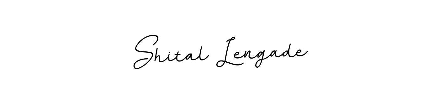 BallpointsItalic-DORy9 is a professional signature style that is perfect for those who want to add a touch of class to their signature. It is also a great choice for those who want to make their signature more unique. Get Shital Lengade name to fancy signature for free. Shital Lengade signature style 11 images and pictures png