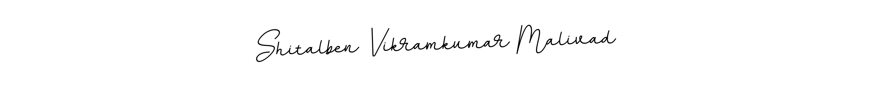 Also we have Shitalben Vikramkumar Malivad name is the best signature style. Create professional handwritten signature collection using BallpointsItalic-DORy9 autograph style. Shitalben Vikramkumar Malivad signature style 11 images and pictures png