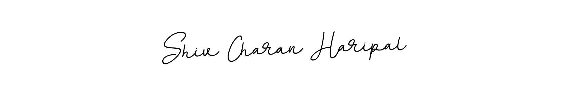 Shiv Charan Haripal stylish signature style. Best Handwritten Sign (BallpointsItalic-DORy9) for my name. Handwritten Signature Collection Ideas for my name Shiv Charan Haripal. Shiv Charan Haripal signature style 11 images and pictures png