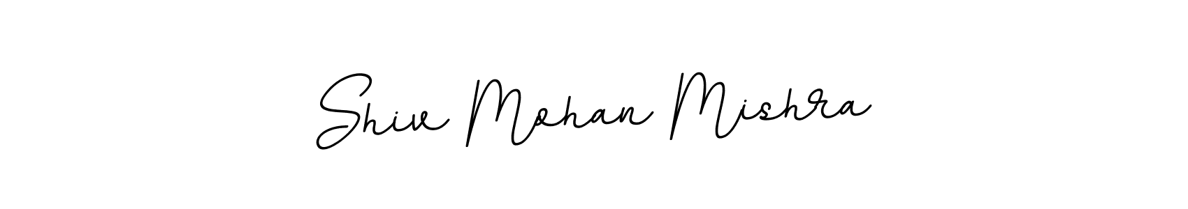 You should practise on your own different ways (BallpointsItalic-DORy9) to write your name (Shiv Mohan Mishra) in signature. don't let someone else do it for you. Shiv Mohan Mishra signature style 11 images and pictures png