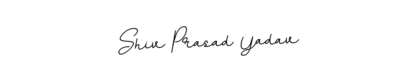 if you are searching for the best signature style for your name Shiv Prasad Yadav. so please give up your signature search. here we have designed multiple signature styles  using BallpointsItalic-DORy9. Shiv Prasad Yadav signature style 11 images and pictures png