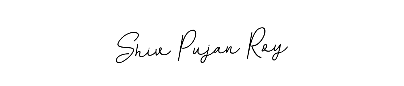 It looks lik you need a new signature style for name Shiv Pujan Roy. Design unique handwritten (BallpointsItalic-DORy9) signature with our free signature maker in just a few clicks. Shiv Pujan Roy signature style 11 images and pictures png