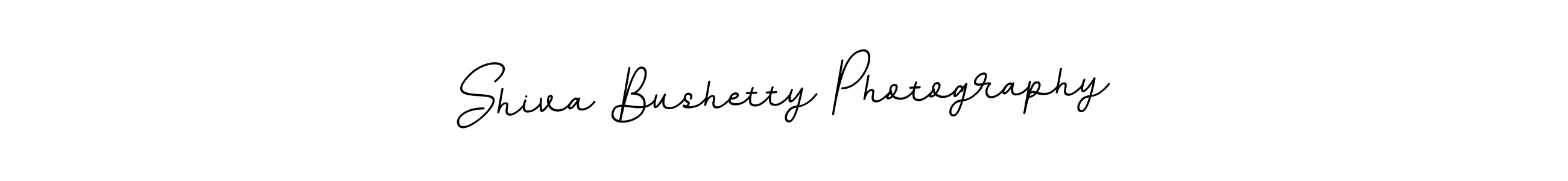 Also we have Shiva Bushetty Photography name is the best signature style. Create professional handwritten signature collection using BallpointsItalic-DORy9 autograph style. Shiva Bushetty Photography signature style 11 images and pictures png