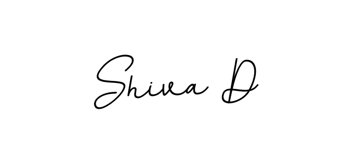 Use a signature maker to create a handwritten signature online. With this signature software, you can design (BallpointsItalic-DORy9) your own signature for name Shiva D. Shiva D signature style 11 images and pictures png