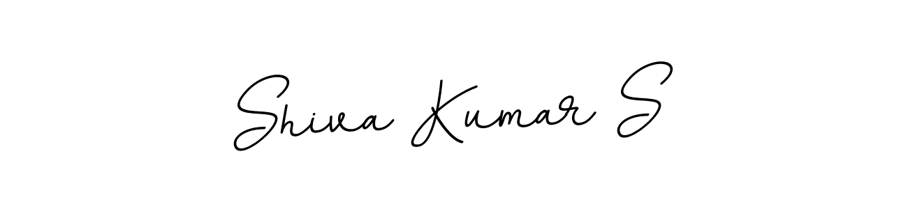 The best way (BallpointsItalic-DORy9) to make a short signature is to pick only two or three words in your name. The name Shiva Kumar S include a total of six letters. For converting this name. Shiva Kumar S signature style 11 images and pictures png