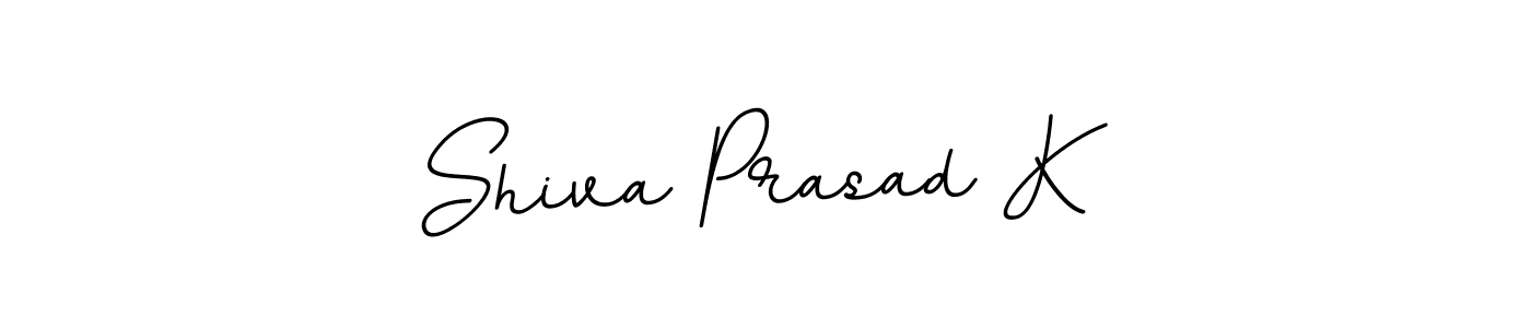 Design your own signature with our free online signature maker. With this signature software, you can create a handwritten (BallpointsItalic-DORy9) signature for name Shiva Prasad K. Shiva Prasad K signature style 11 images and pictures png