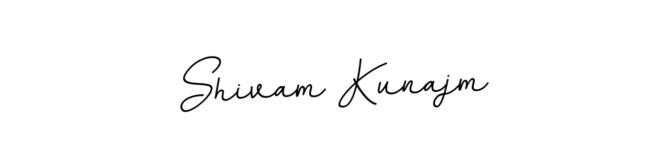 Design your own signature with our free online signature maker. With this signature software, you can create a handwritten (BallpointsItalic-DORy9) signature for name Shivam Kunajm. Shivam Kunajm signature style 11 images and pictures png
