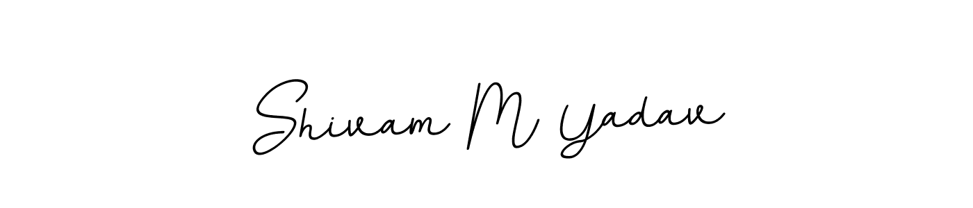 Once you've used our free online signature maker to create your best signature BallpointsItalic-DORy9 style, it's time to enjoy all of the benefits that Shivam M Yadav name signing documents. Shivam M Yadav signature style 11 images and pictures png