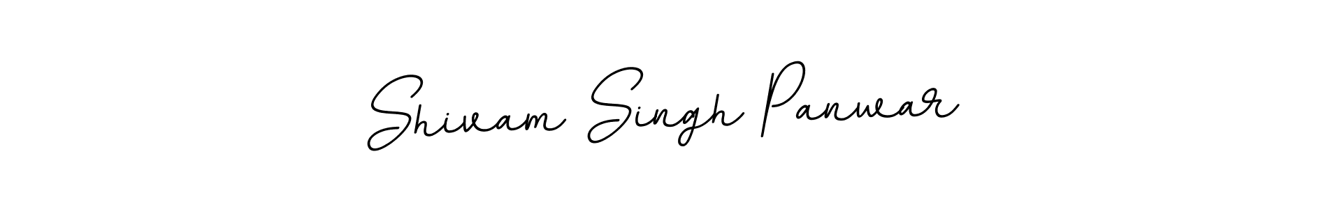 How to make Shivam Singh Panwar name signature. Use BallpointsItalic-DORy9 style for creating short signs online. This is the latest handwritten sign. Shivam Singh Panwar signature style 11 images and pictures png