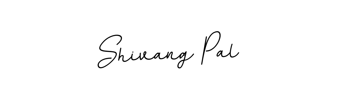 The best way (BallpointsItalic-DORy9) to make a short signature is to pick only two or three words in your name. The name Shivang Pal include a total of six letters. For converting this name. Shivang Pal signature style 11 images and pictures png