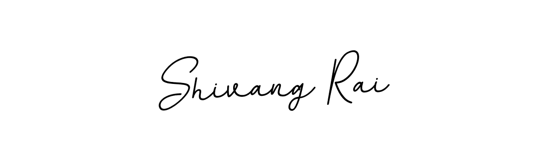 Make a beautiful signature design for name Shivang Rai. With this signature (BallpointsItalic-DORy9) style, you can create a handwritten signature for free. Shivang Rai signature style 11 images and pictures png