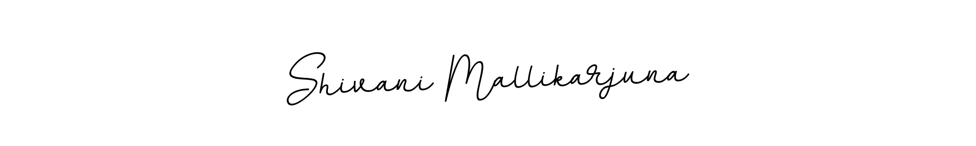 Use a signature maker to create a handwritten signature online. With this signature software, you can design (BallpointsItalic-DORy9) your own signature for name Shivani Mallikarjuna. Shivani Mallikarjuna signature style 11 images and pictures png