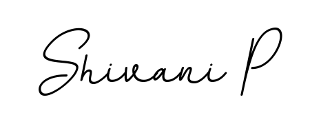 Elevate your brand with a stunning Shivani P eSignature. The BallpointsItalic-DORy9 style provides a balanced, flowing aesthetic for everyday signing. Shivani P signature style 11 images and pictures png