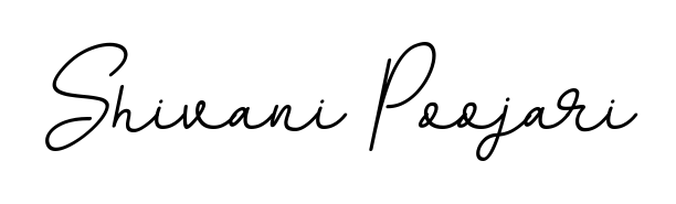Create your official email sign-off with Shivani Poojari name in BallpointsItalic-DORy9 style. Crisp, clean, and perfectly legible across all screens. Shivani Poojari signature style 11 images and pictures png