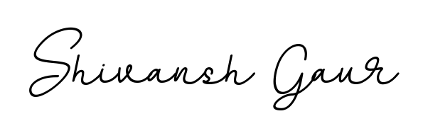 Achieve flawless digital penmanship with Shivansh Gaur name in BallpointsItalic-DORy9 font. The perfect tool for creating online signatures. Shivansh Gaur signature style 11 images and pictures png