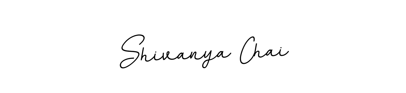 The best way (BallpointsItalic-DORy9) to make a short signature is to pick only two or three words in your name. The name Shivanya Chai include a total of six letters. For converting this name. Shivanya Chai signature style 11 images and pictures png