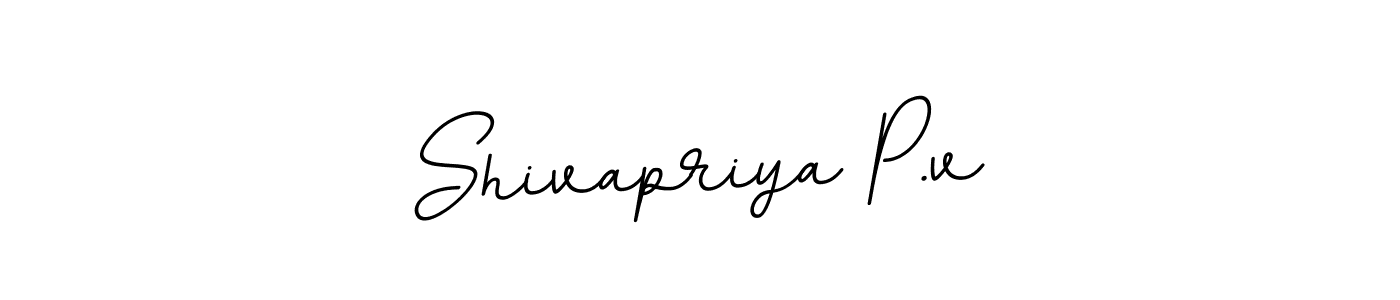 Shivapriya P.v stylish signature style. Best Handwritten Sign (BallpointsItalic-DORy9) for my name. Handwritten Signature Collection Ideas for my name Shivapriya P.v. Shivapriya P.v signature style 11 images and pictures png