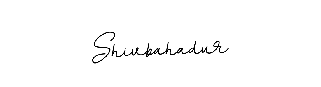 Use a signature maker to create a handwritten signature online. With this signature software, you can design (BallpointsItalic-DORy9) your own signature for name Shivbahadur. Shivbahadur signature style 11 images and pictures png